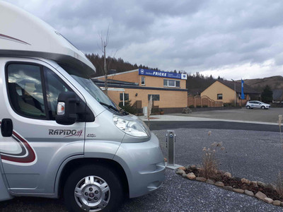 Wohnmobilstellplatz am Südharz