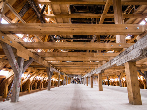 Stadtbibliothek Zwickau - Dachstuhl