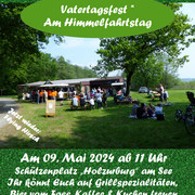 Plakat Schützenverein Bederkesa Vatertagsfest