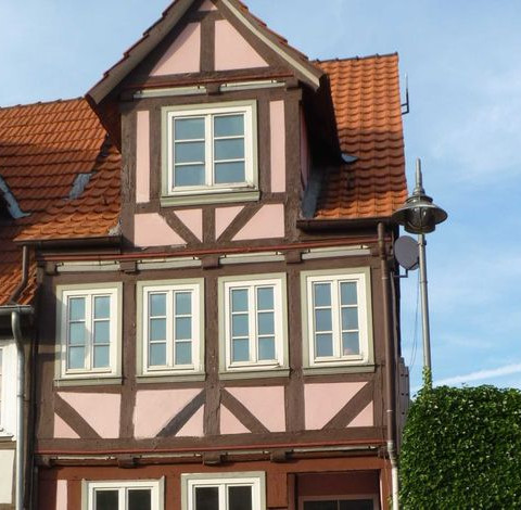 Frontfassade Ritterraum und Gaubenzimmer