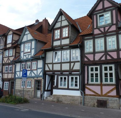 Historische Reihenhaussiedlung Blume