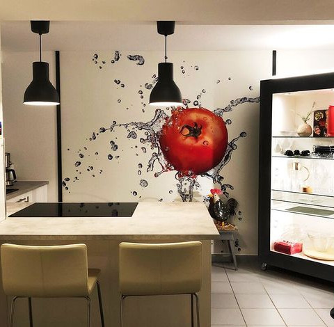 Küche Ferienwohnung Nachtigall