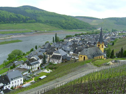 Zeltingen an der Mosel.
