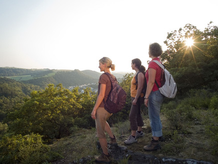 Einzigartige Blicke von der Trimbser Schweiz