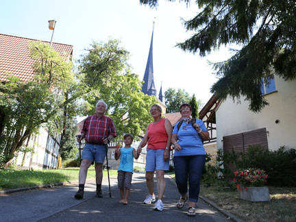 Wanderung durch Gleußen
