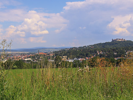 Blick nach Coburg und zur Veste