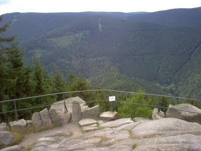 The view from the Kästeklippe is a highlight of this route.