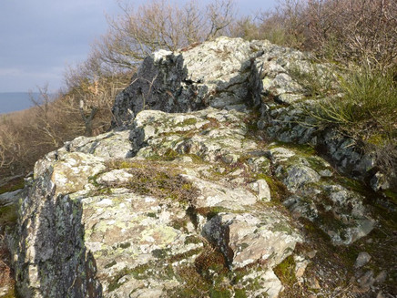 Felsformation an der Bresgenruh