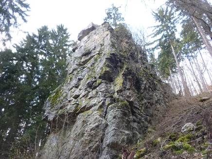 Felsformation Bildstein