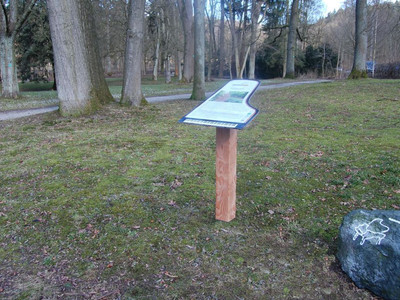 Steinway Trail - Information board