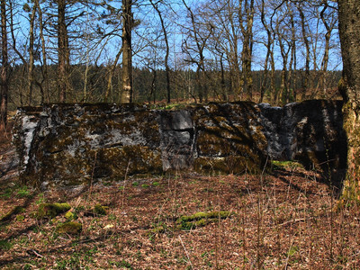 Ruins of the Maschinenhaus incline lift