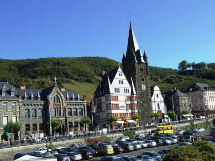 Moselufer in Bernkastel