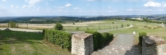 Panorama vom Denkmal Höhtkopf
