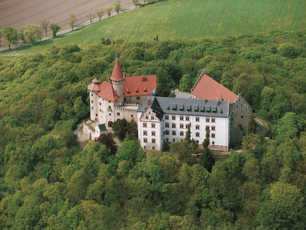 Luftaufnahme - Veste Heldburg