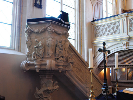 Kanzelaltar - Schlosskapelle Callenberg - Beiersdorf