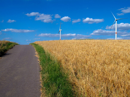 Auf der Kammlinie des Saargaus oberhalb von Kirf