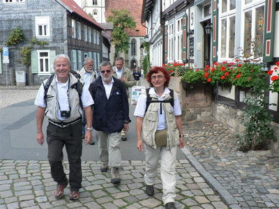 In der Marktstraße von Hornburg