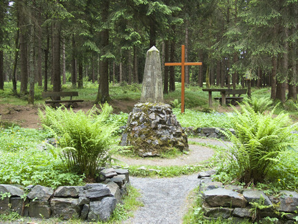 Der Dreistromstein bei Friedrichshöhe
