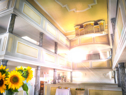 Blick zur Orgel - St. Matthäus - Coburg