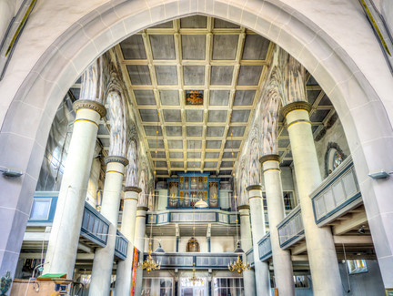 CHorbogen und Langhaus - Dreifaltigkeitskirche - Eisfeld