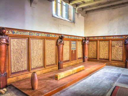 In Gedenken der Opfer des Ersten Weltkrieges - Dreifaltigkeitskirche - Eisfeld