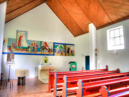 Altarraum - Kilianskirche - Oettingshausen