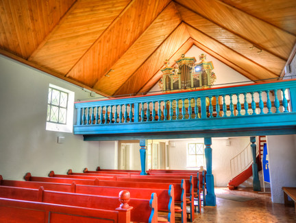 Empore und Orgel - Kilianskirche - Oettingshausen