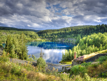 Technisches Denkmal - Historischer Schieferbergbau - Lehesten