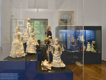 Ausstellungsvitrine - Spielzeugmuseum Sonneberg