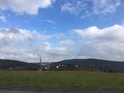 Blick über Lauscha Richtung Ernstthal