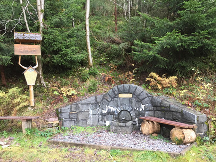 Bergquelle in der Mordschlucht