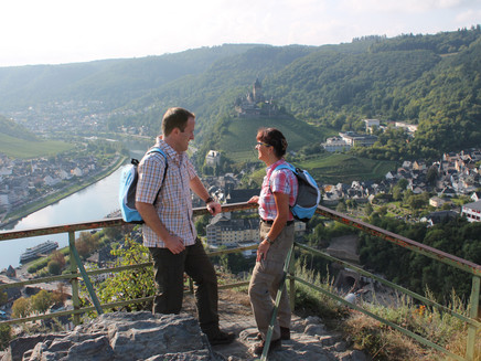 Blick vom Aussichtspunkt Pinnerkreuz