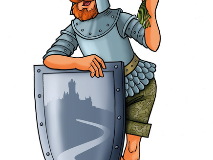 Maskottchen der Ritterrunde