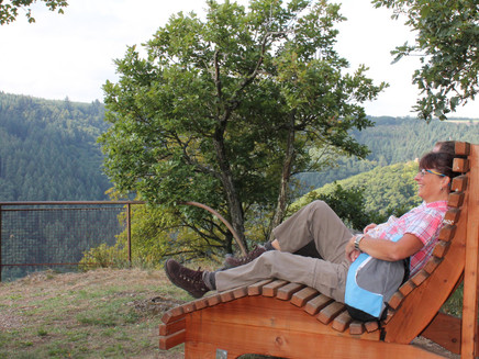 Rastplatz am Aussichtspunkt Wakelei