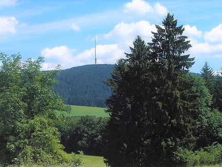 Blick auf den Bleßberg