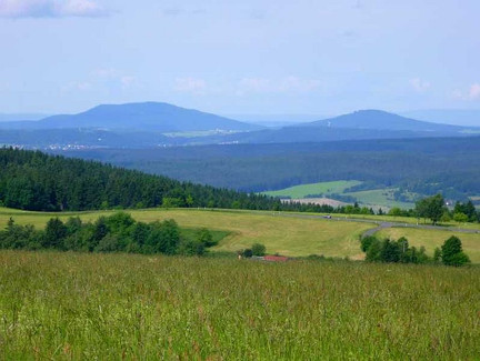 Fernblick von Waffenrod