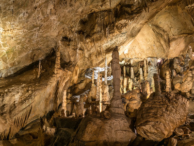 Interior of the Baumann Cave