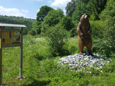 Bienotel near the viewpoint "Hoher Kleef"