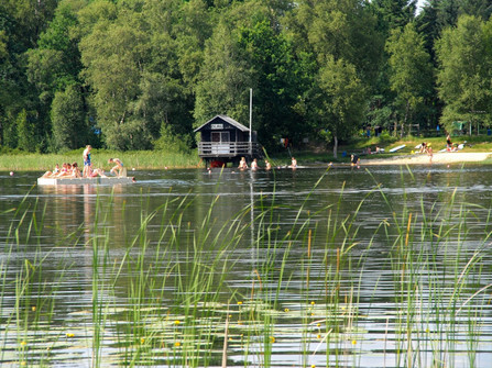 Baden im Silbersee