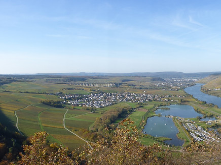 Panorama at the Kumer Küppchen viewpoint