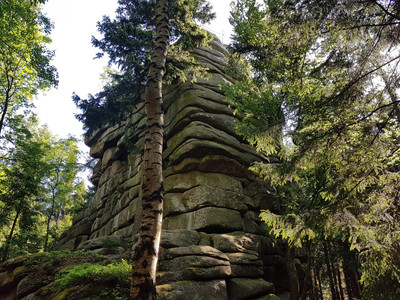 Schnarcherklippen between Elend and Schierke