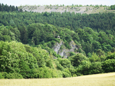 View of the Hoher Kleef viewing pavilion