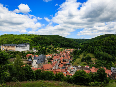 View of the town & Stolberg Castle