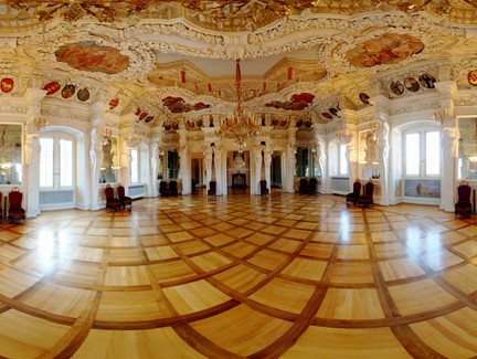 Riesensaal im Schloss Ehrenburg in Coburg