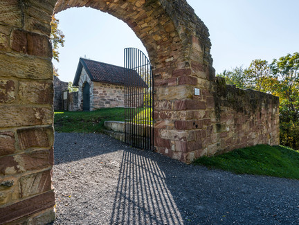 Ruine Lauterburg | Innenhof