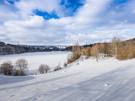 Froschgrundsee im Winter