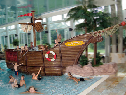 Familienbad Neustadt bei Coburg | Piratenschiff