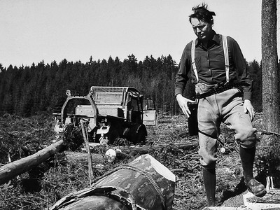 Wood skidders make life easier