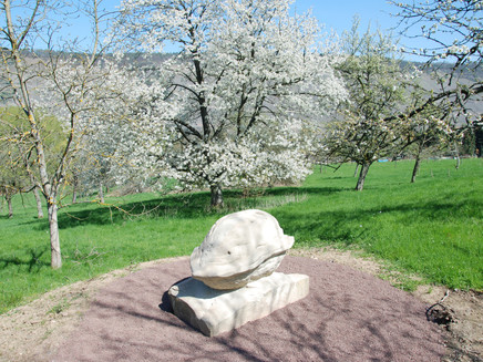 Sculpture by the roadside