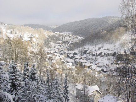 Lauscha im Winter